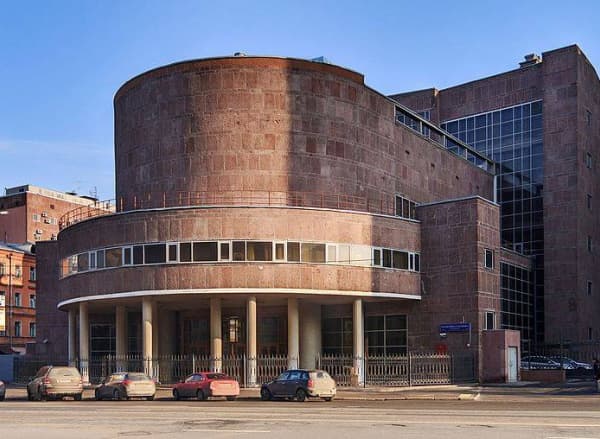 Экскурсия в здание Центросоюза, архитектор Ле Корбюзье