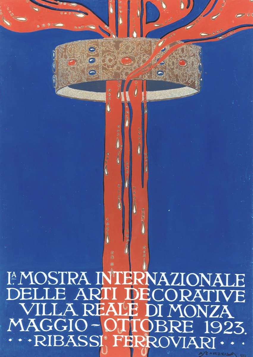 Постеры Триеннале Милано разных годов. Фото: Triennale Milano
