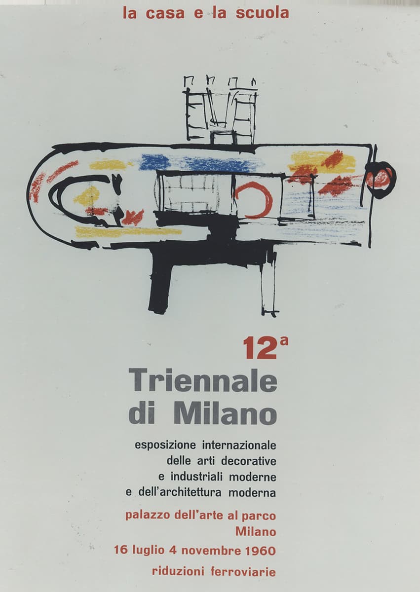 Постеры Триеннале Милано разных годов. Фото: Triennale Milano