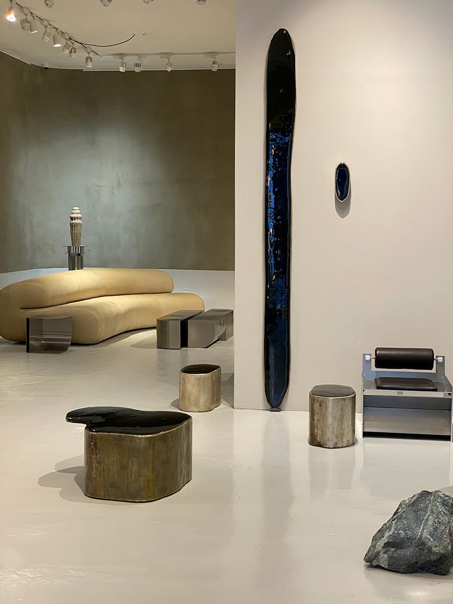 Paris Design Week 2023, экспозиция галереи BOON_ROOM, Париж, Франция