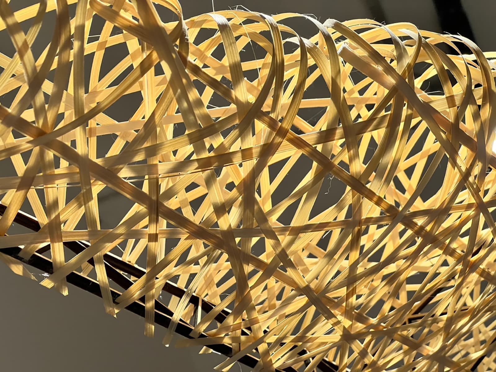 Инсталляция Bamboo Cloud. студия llLab • Gansevoort Plaza. Фото: llLab