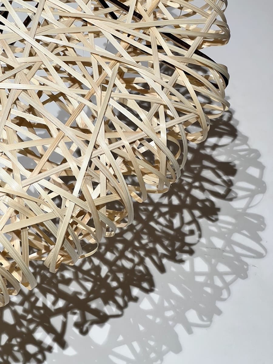 Инсталляция Bamboo Cloud. студия llLab • Gansevoort Plaza. Фото: llLab