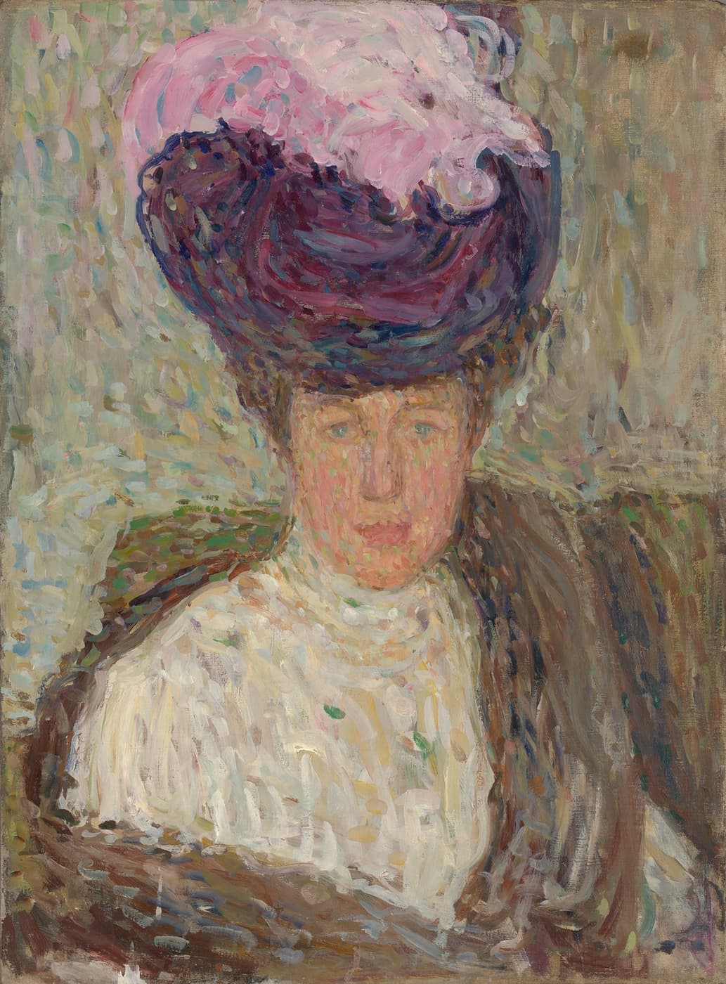 Портрет Александры Боткиной. 1905–1908, Государственный Эрмитаж. Николай Милиоти (атрибуция Юрия Гудыменко)