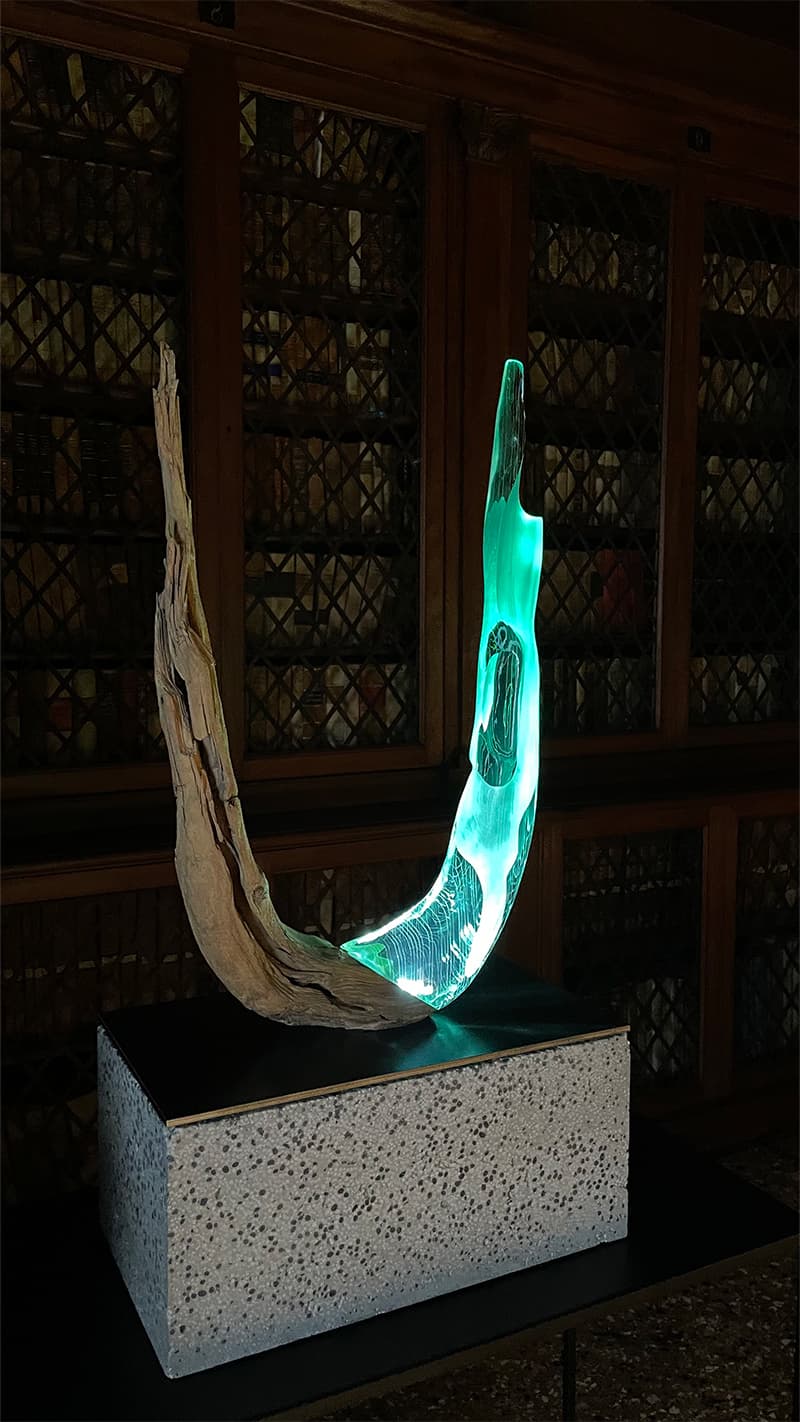 Скульптуры GROWN GLASS, Peter Wiechenhaler