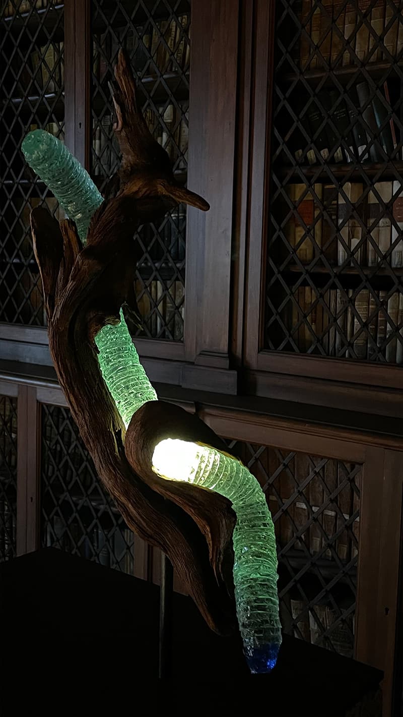 Скульптуры GROWN GLASS, Peter Wiechenhaler