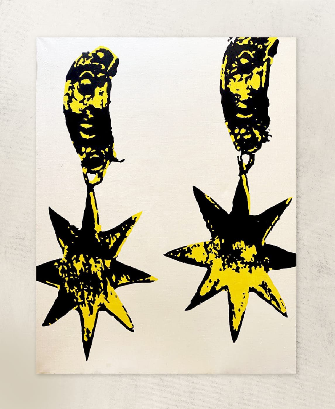 Илья Sario. Stars, 70x90 см, смешанная техника, холст, акрил