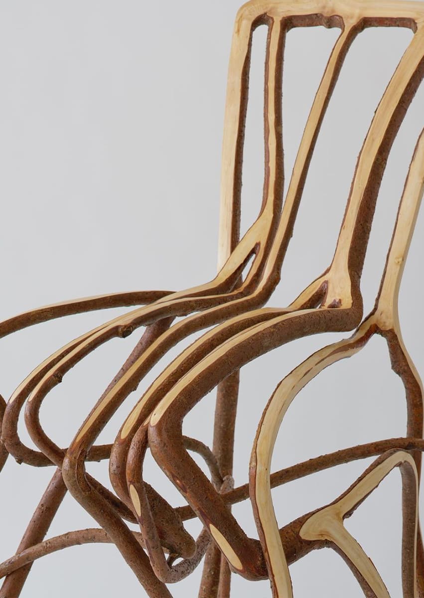 Стул The Long Stripe Chair, Full Grown. Sarah Myerscough Gallery. Фото: Sarah Myerscough Gallery