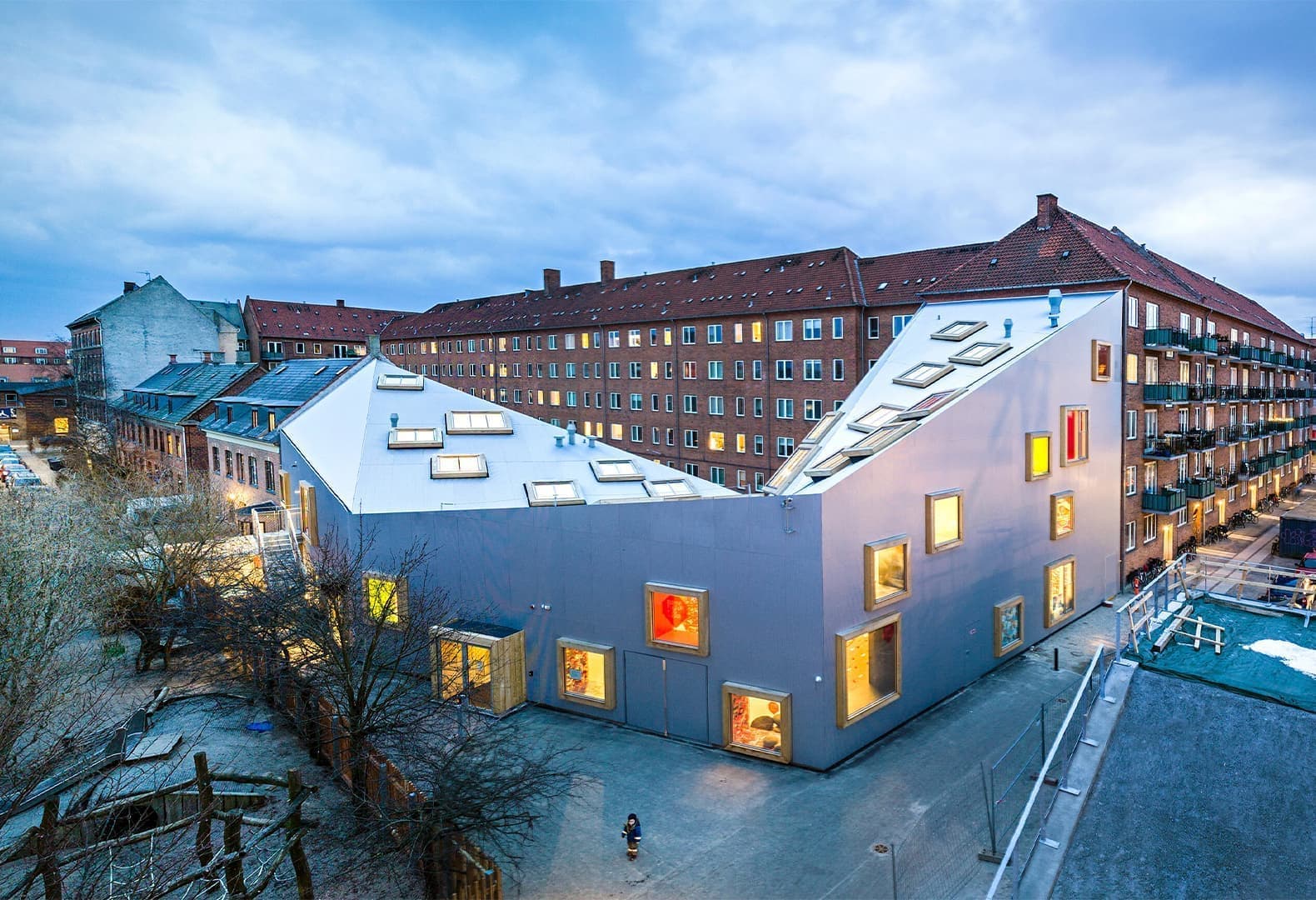 Amager Children's Culture House, Дания. Фото: Dorte Mandrup