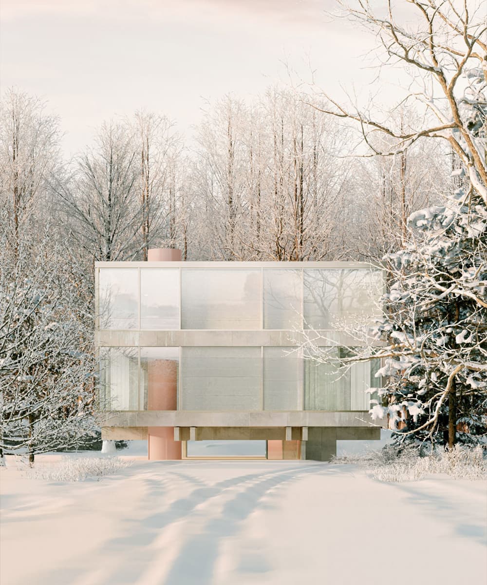 Андрес Райзингер: Winter House, 2022. Фото: Reisinger Studio