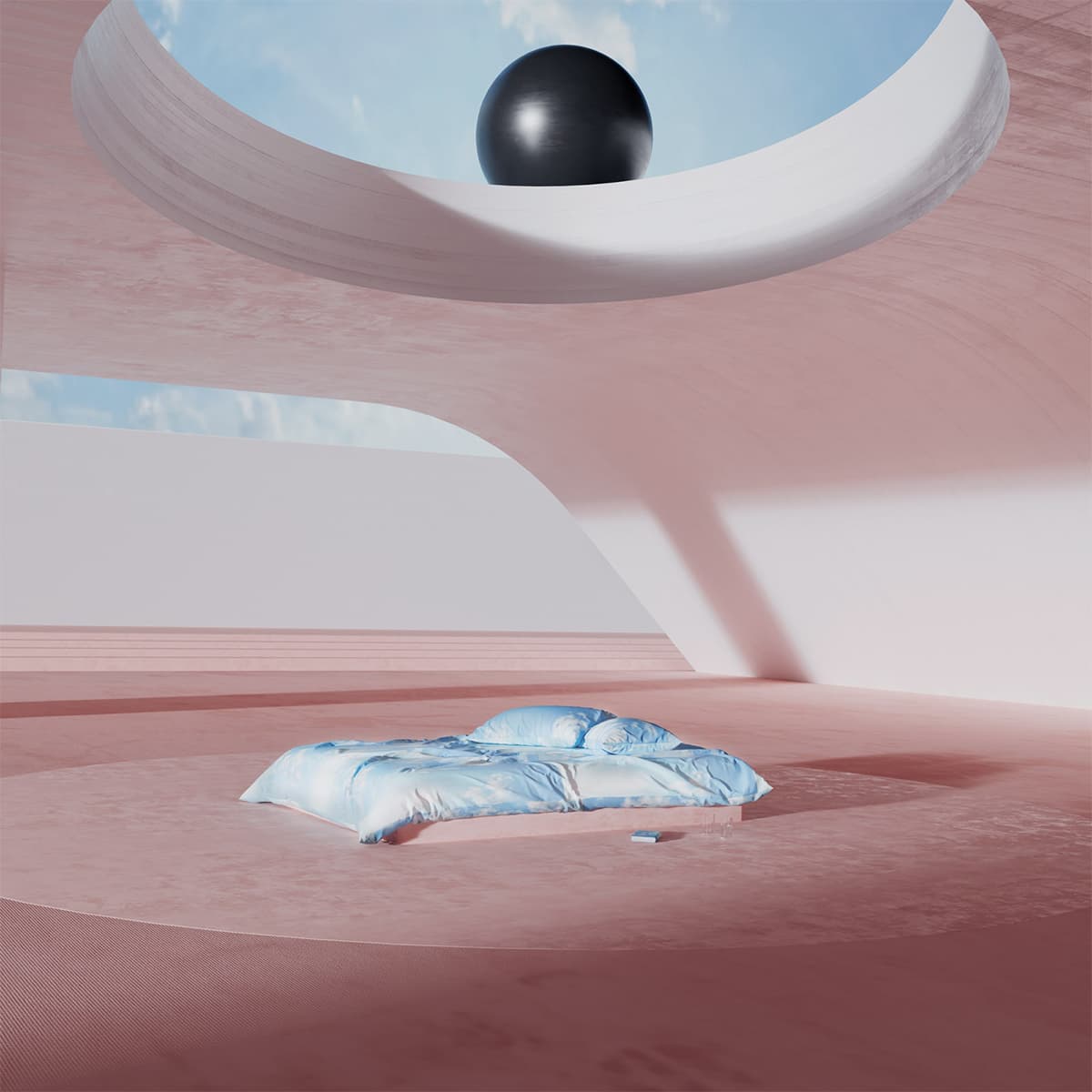 Цифровые инсталляции Plastic Rain, 2018. Фото: Reisinger Studio