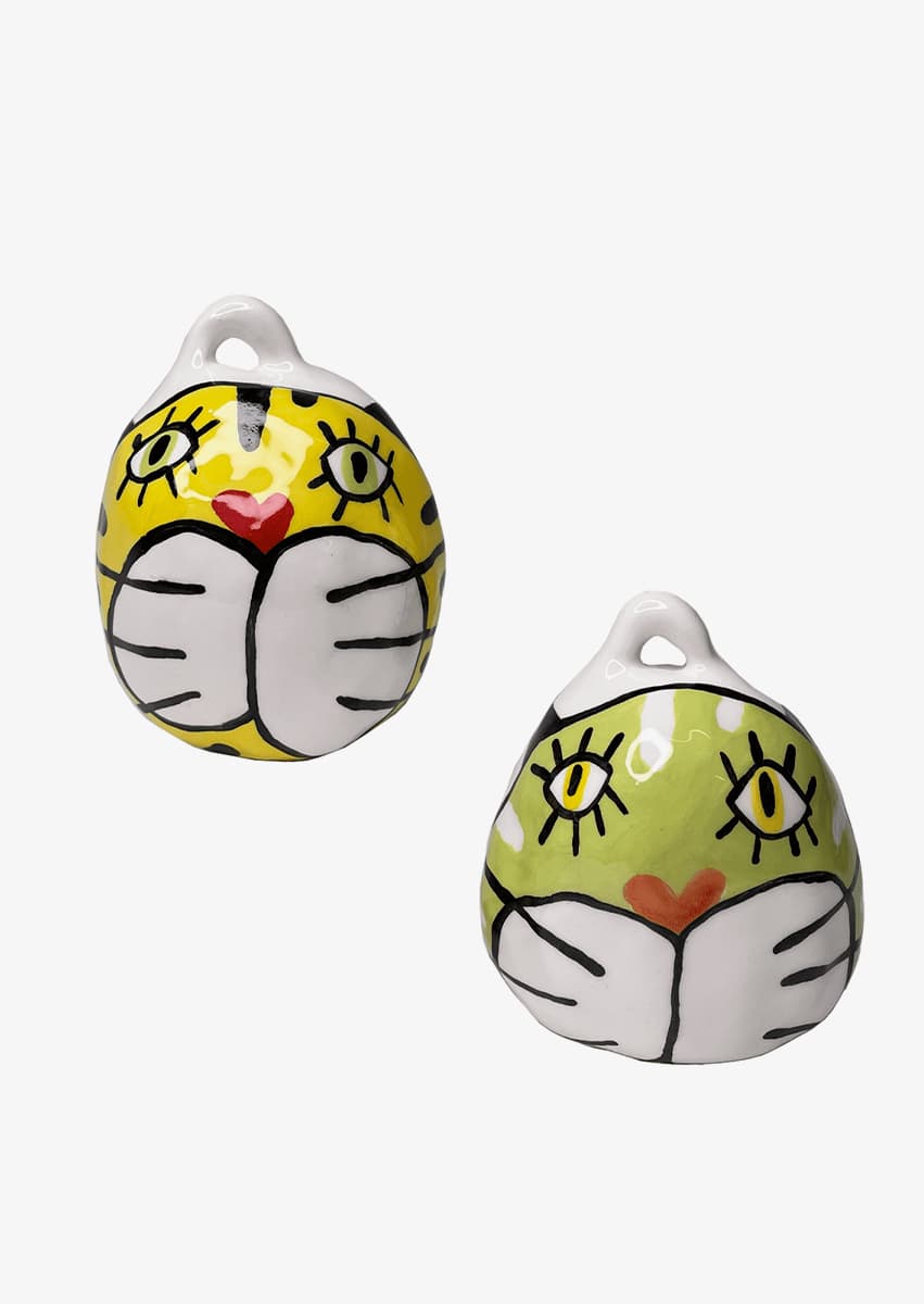 Елочные шары Cat The Dar Store x Sasha Gunga. Фото: The Dar Store