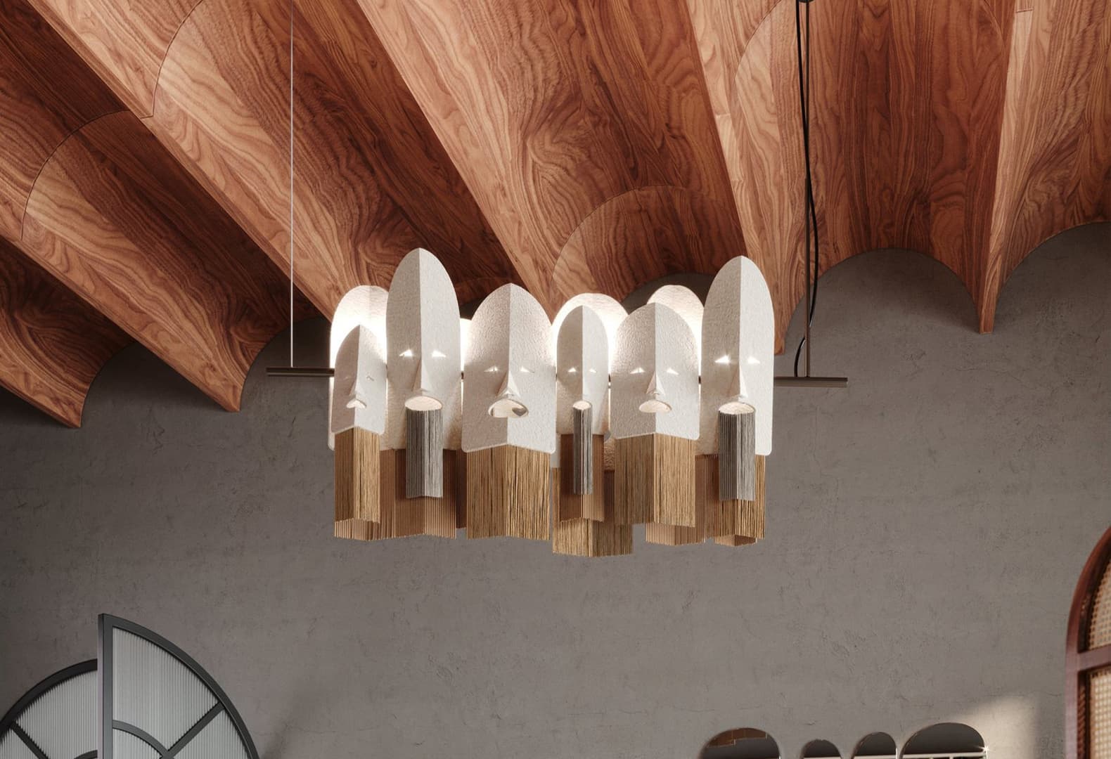 André Teoman Studio: Podence Suspension Lamp
