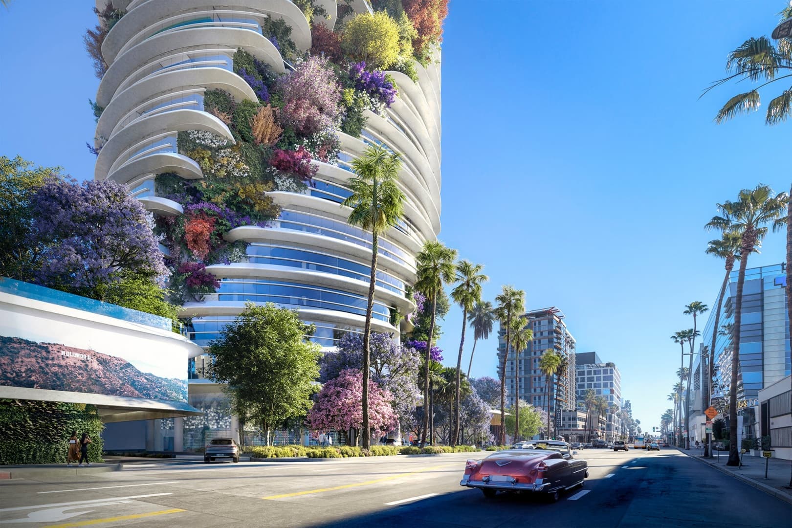 Foster + Partners построит здание со спиралевидными террасами в Голливуде Foster + Partners построит здание со спиралевидными террасами в Голливуде