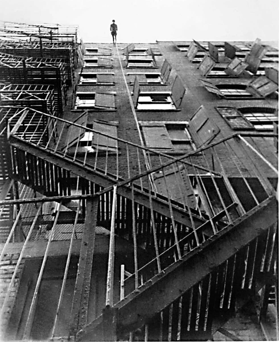 Man Walking Down the Side of a Building, 1970. Trisha Brown Dance Company