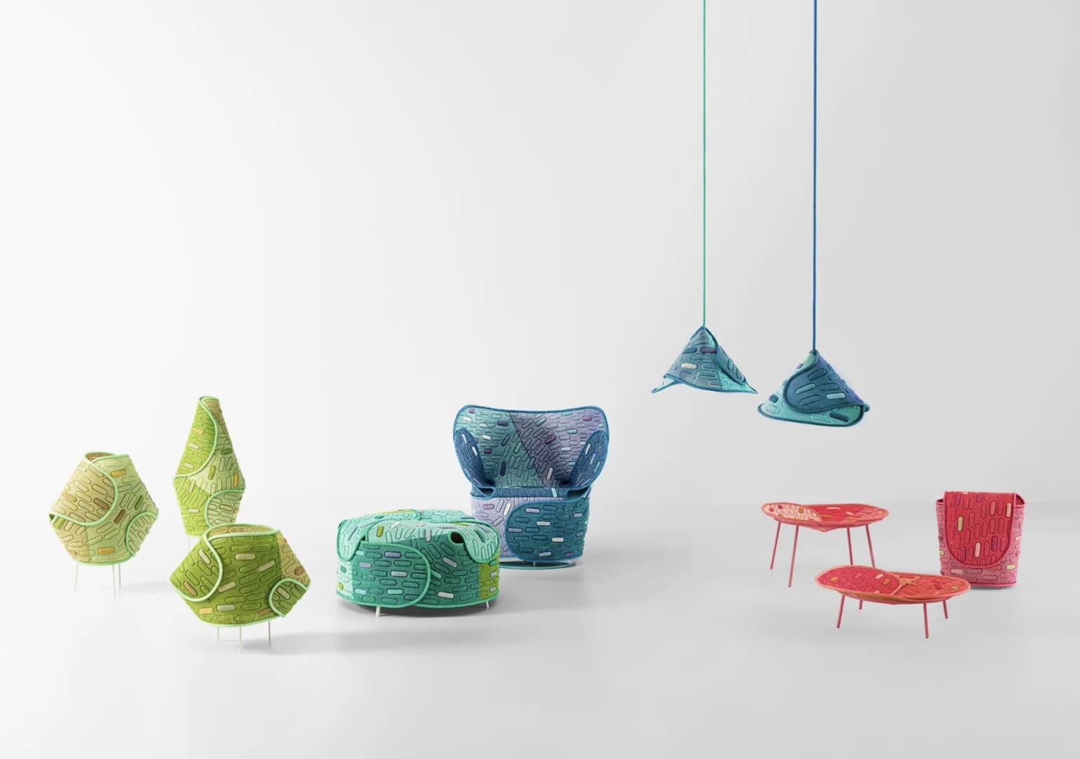 Студия Nendo создала серию устойчивой мебели для Paola Lenti