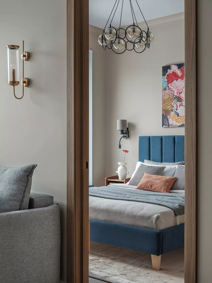 Кухня как сердце дома: акцентный гарнитур в интерьере небольшой квартиры — проект Али Башиловой