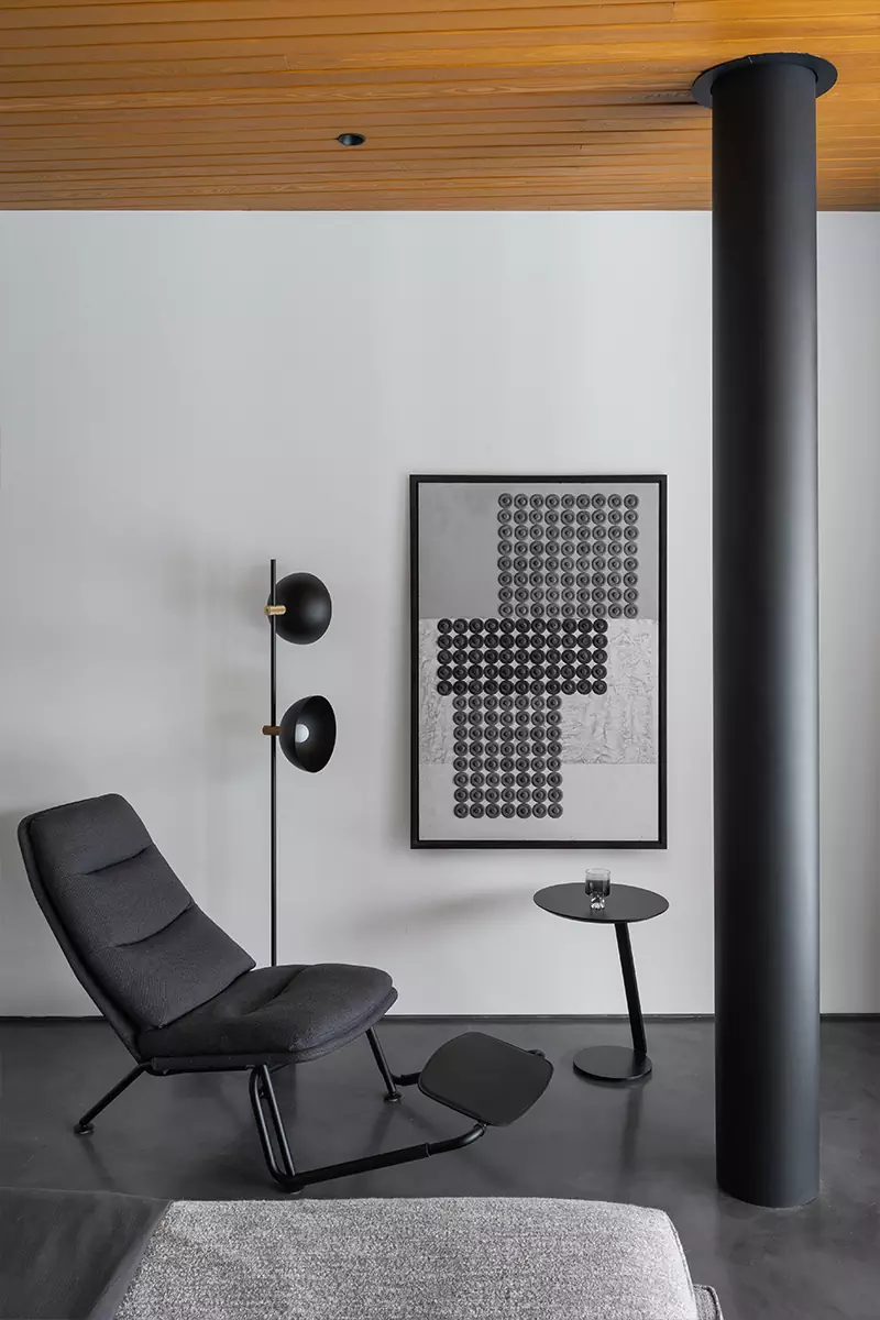 Два камина и просторные веранды в интерьере загородного дома для московской семьи — проект Аны Сергиенко