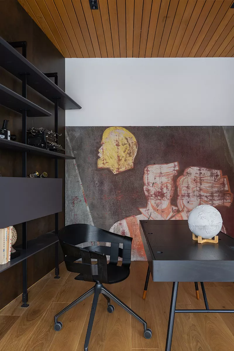 Два камина и просторные веранды в интерьере загородного дома для московской семьи — проект Аны Сергиенко