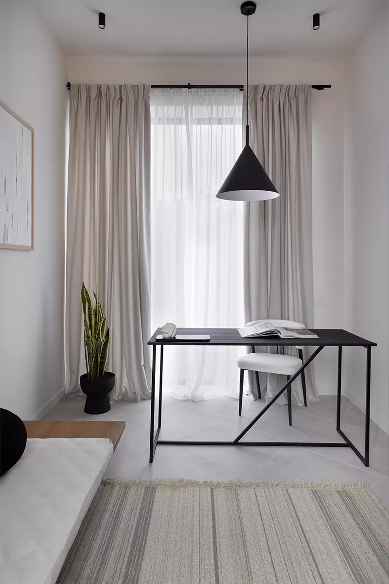 Дух грузинской природы в сдержанном интерьере квартиры для сдачи в аренду – проект Дарьи Ипатьевой