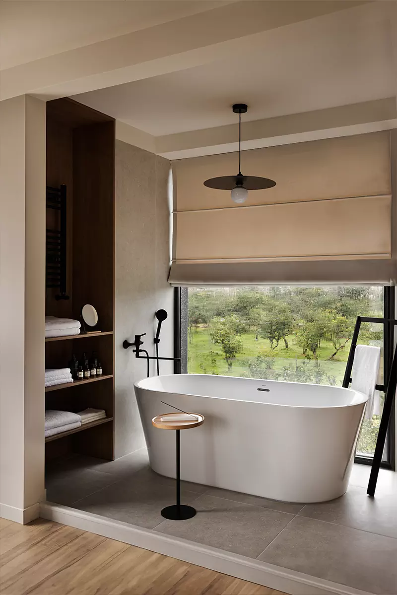 Дух грузинской природы в сдержанном интерьере квартиры для сдачи в аренду – проект Дарьи Ипатьевой