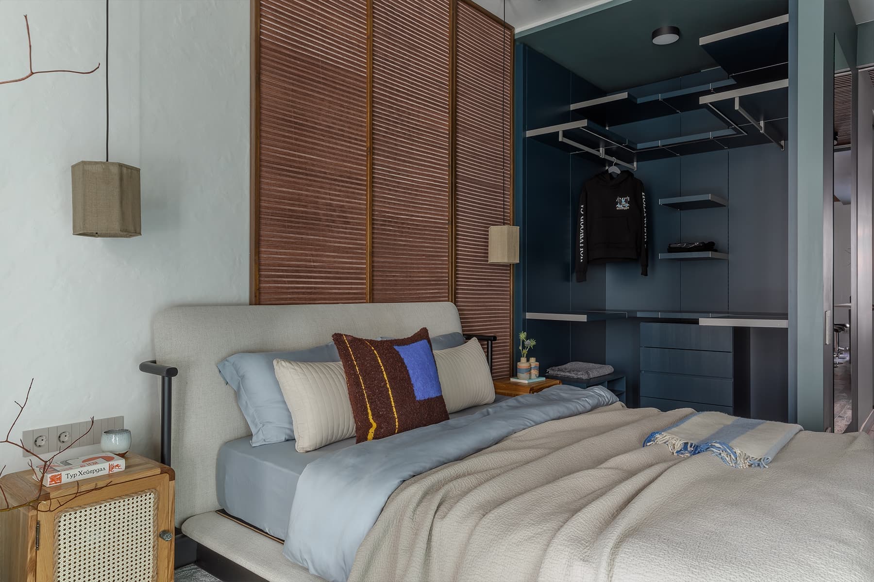 Умиротворяющий интерьер квартиры для семьи из трех поколений — проект Ксении Лысенко