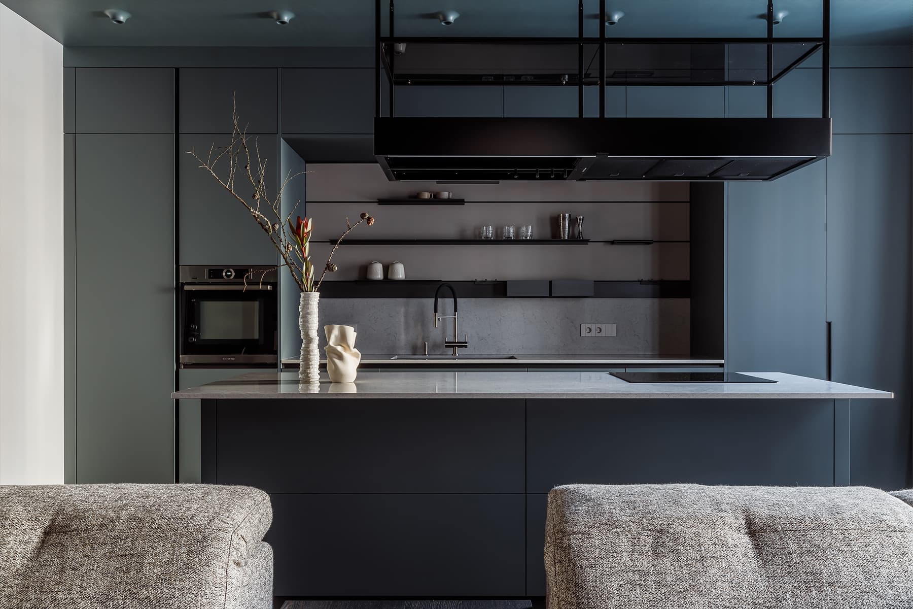 Умиротворяющий интерьер квартиры для семьи из трех поколений — проект Ксении Лысенко