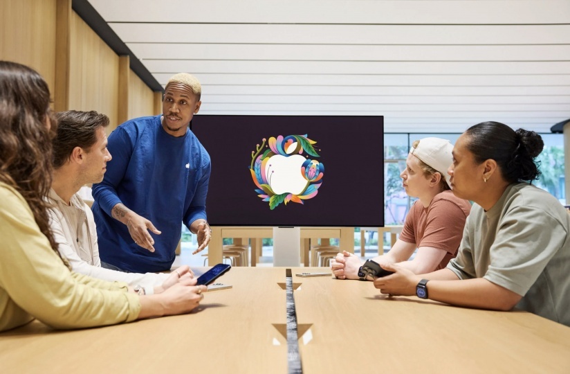 Новый Apple Store в Майами, практически полностью построенный из дерева
