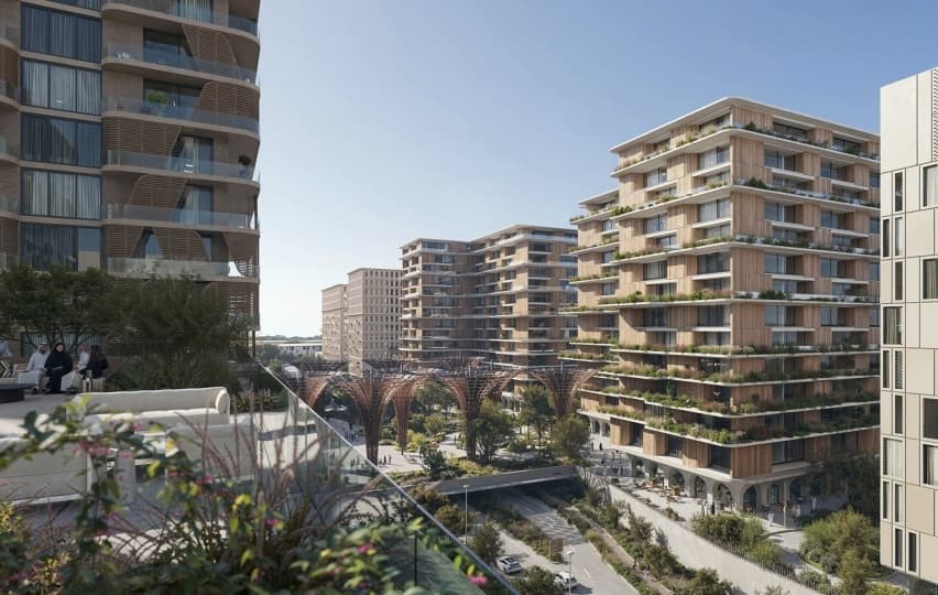 UNStudio превратит место проведения Экспо-2020 в Дубае в новый городской центр