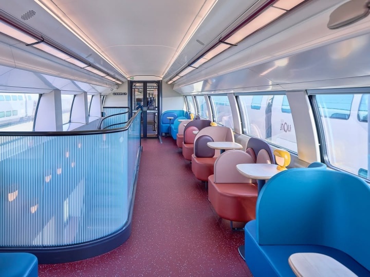 Студия nendo разработала дизайн поездов TGV