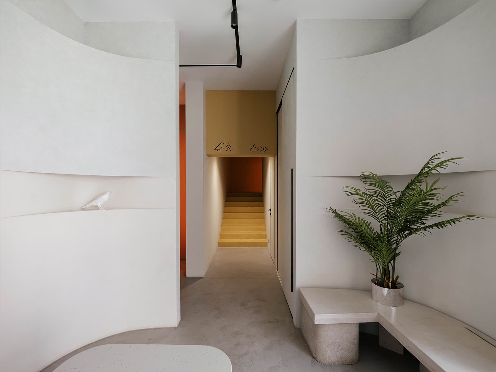 Небанальный интерьер стоматологии с продуманными зонами для сотрудников — проект студии Alina Sulina Design