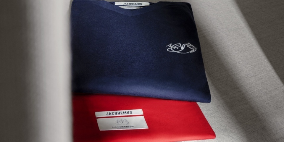 Air France дарит пассажирам первого класса пижамы по дизайну Jacquemus
