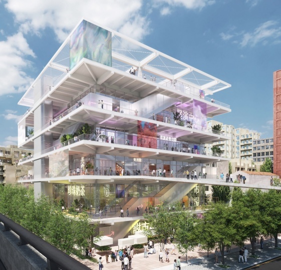 Студия MVRDV показала проект гибкого торгового пространства на Тайване