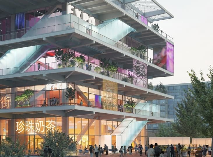 Студия MVRDV показала проект гибкого торгового пространства на Тайване
