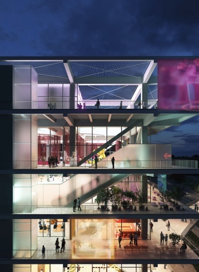 Студия MVRDV показала проект гибкого торгового пространства на Тайване