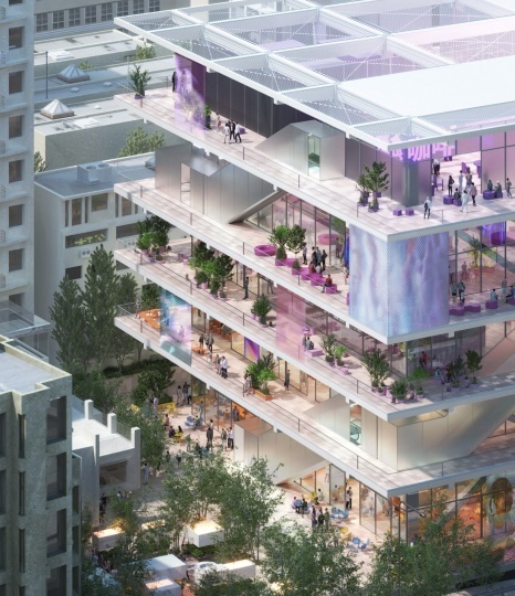 Студия MVRDV показала проект гибкого торгового пространства на Тайване