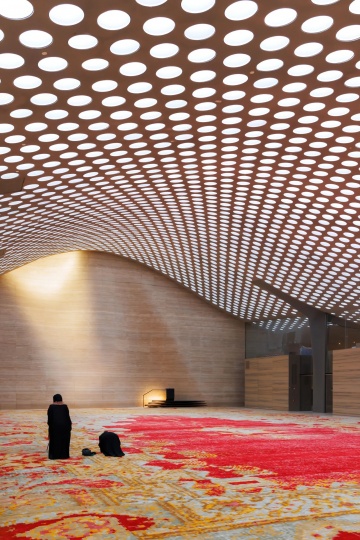 Архитекторы Diller Scofidio + Renfro построили женскую мечеть в Дохе