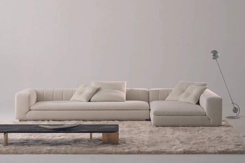 Ханнес Пир создал диван для Minotti