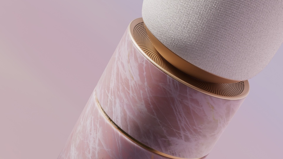Bang & Olufsen представил колонку из натурального камня