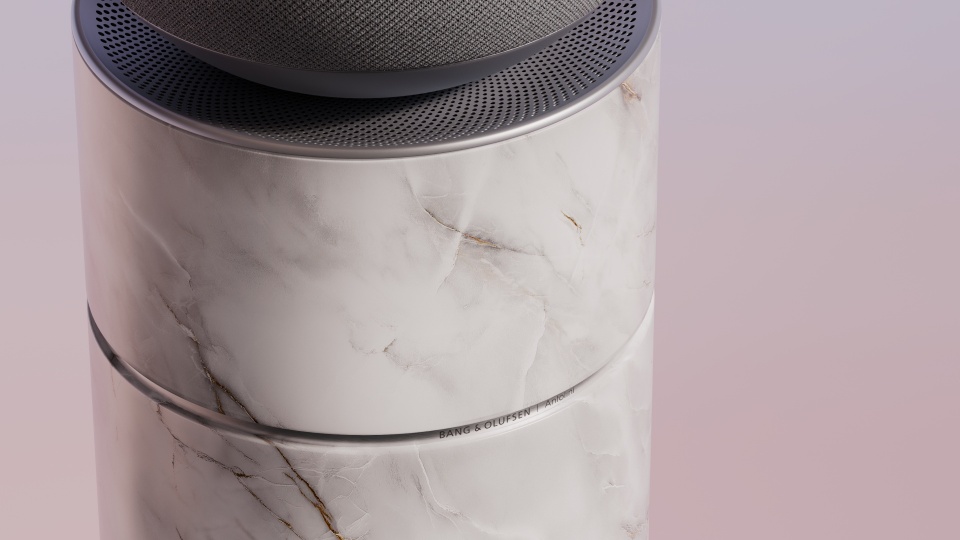 Bang & Olufsen представил колонку из натурального камня