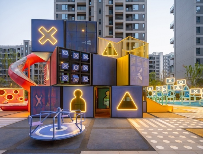 100architects построили общественную площадь в Китае
