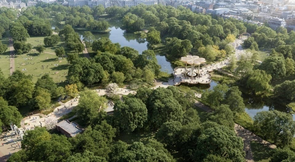 Пять архитекторов разработали концепции мемориала королеве Елизавете II