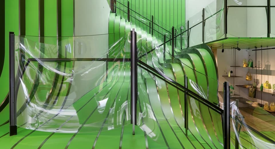 Heatherwick Studio обновила флагманский бутик Longchamp в Нью-Йорке