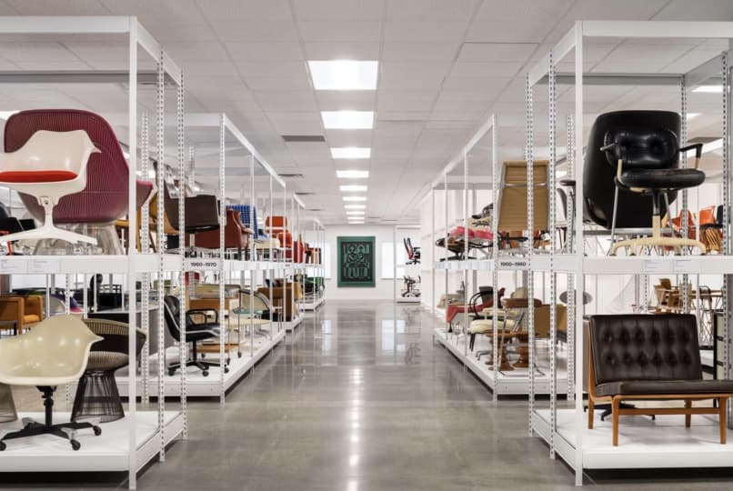 В Детройте откроется хранилище мебели Herman Miller и Knoll