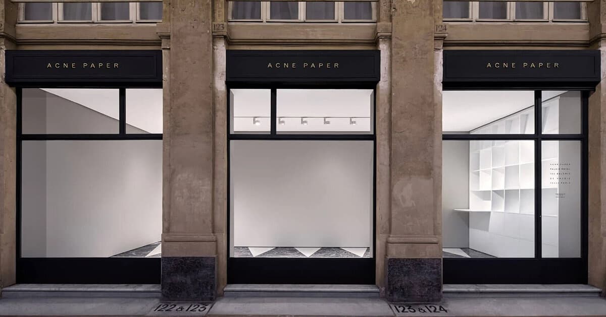 Бренд Acne Studios открывает галерею в Париже