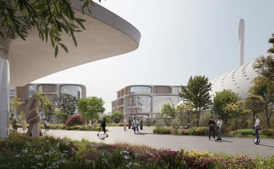 Zaha Hadid Architects построят город в ОАЭ