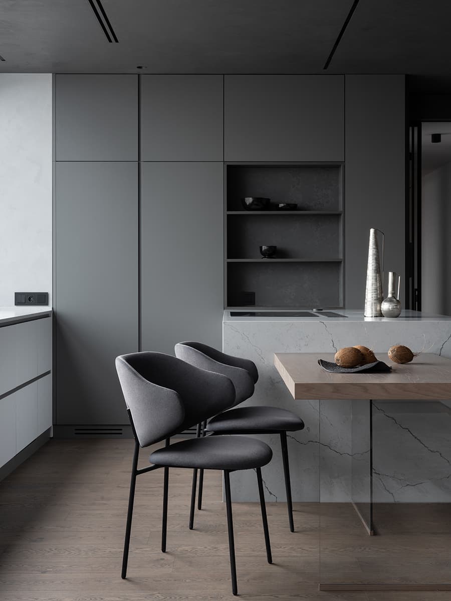 Двухуровневая квартира с полноценным мастер-этажом — проект студии дизайна «Сфера»