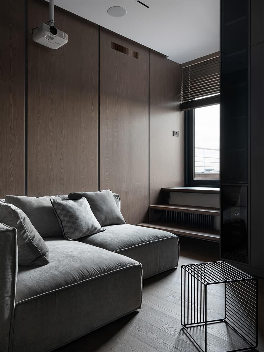 Двухуровневая квартира с полноценным мастер-этажом — проект студии дизайна «Сфера»