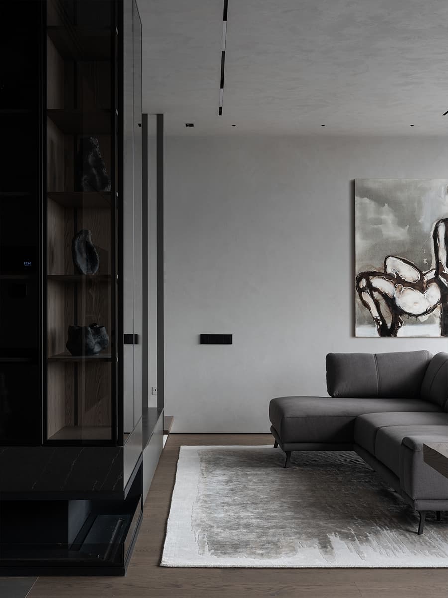 Двухуровневая квартира с полноценным мастер-этажом — проект студии дизайна «Сфера»