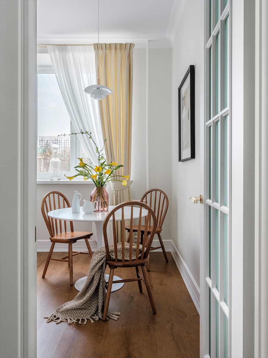 Обновленный интерьер квартиры в московской сталинке — проект Гульнары Мардамшиной