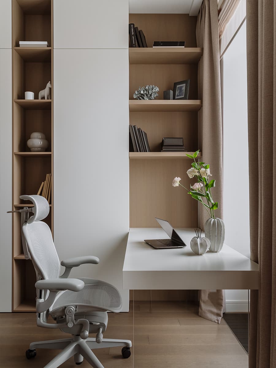 Расслабленный интерьер квартиры для двух студентов — проект Александры Останковой